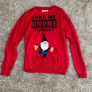 Take Me Gnome Tonight Sweater
